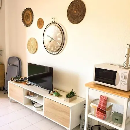 Encantador Estudio En 1ª Linea De Playa Vera Exterior photo